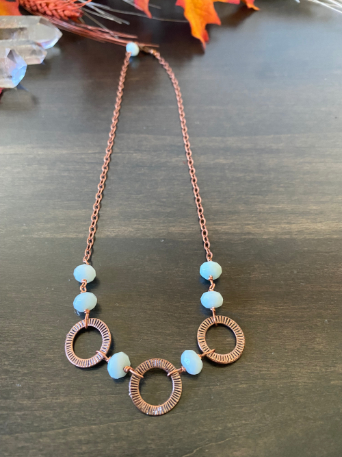 Copper Amazonite Necklace